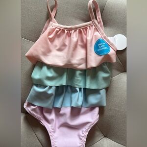 Carter's Pastel Layered Bathing Suit